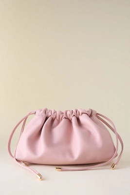 Clutch-Tasche aus Leder mit Kordelzug | Anthropologie (EU)
