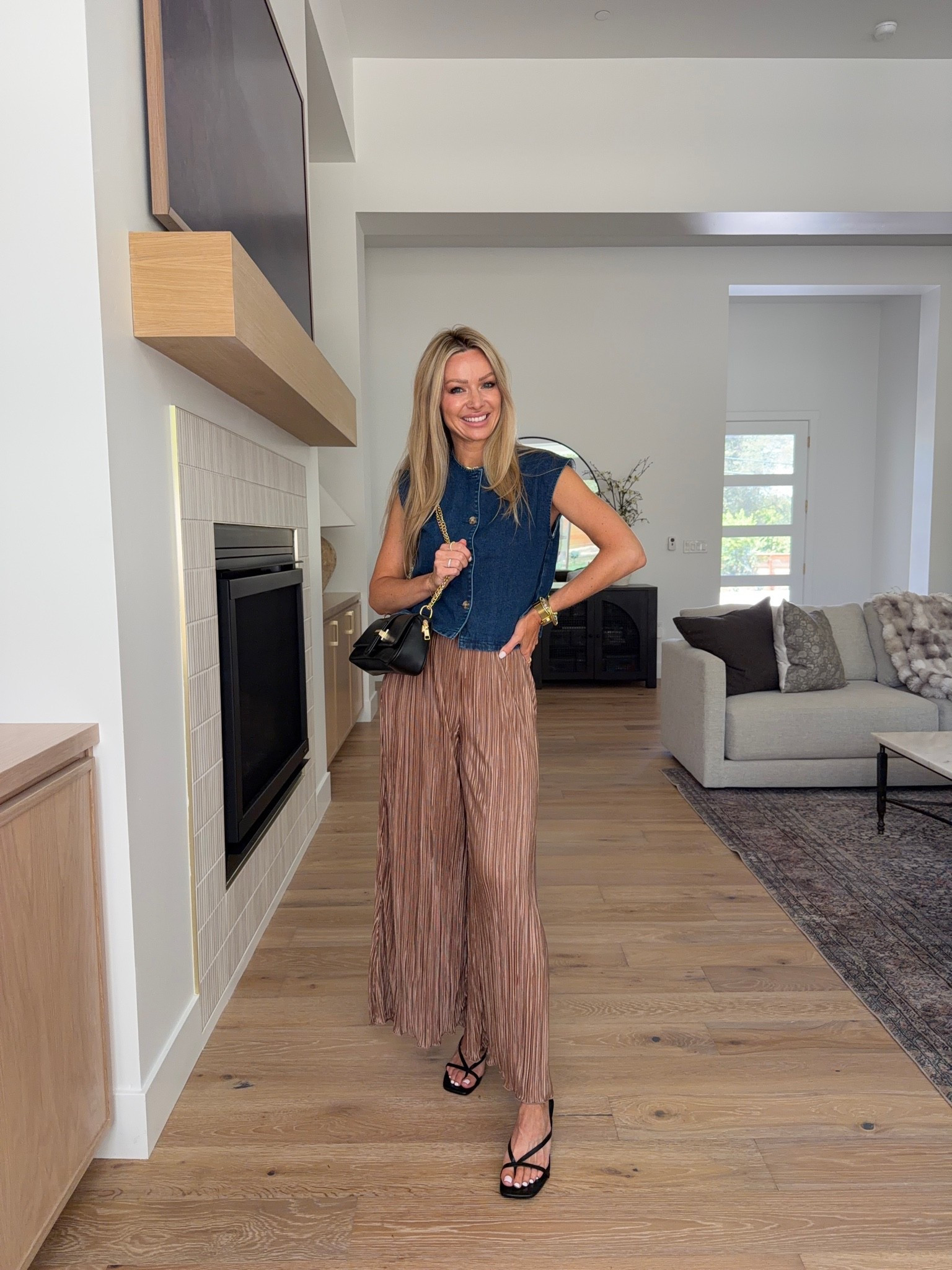 Amazon teacher outfits that are cute enough for the classroom and polished enough for the office. 🤎✨ comment AMAZON and I’ll send you the details 

If you’re looking for comfortable work outfits that still look put together, these Amazon finds are some of my favorites lately!

🤎 A classic tee with trendy polka dot trousers
💙 A denim vest paired with flowy pleated pants
🤍 White wide-leg pants with a striped top for an elevated everyday look
🩵 A soft blue midi dress that’s one-and-done and so flattering

These are the kinds of outfits you can wear from your morning meetings to after-school errands without feeling like you need to change.

Everything is affordable, easy to style, and perfect for back-to-school season, teachers, office wear, business casual, or everyday work outfits.

Which one would you wear? 💕

Save this for your next Amazon order!

#amazonfashion #teacheroutfits #officeoutfits #businesscasual #amazonfinds
