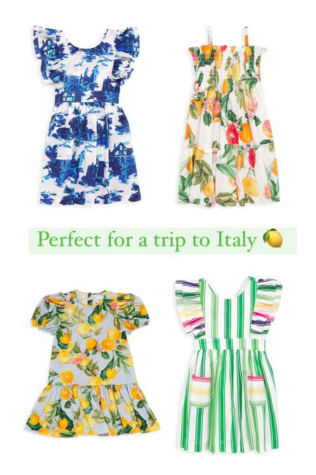 Girls summer dresses on sale! Girls dresses for Italy. Kids Positano dresses. Sicily dresses. Dresses under $65.
Saks sale. Girls lemon dresses. Venetian dress. Europe dresses

#LTKeurope #LTKunder100 #LTKtravel