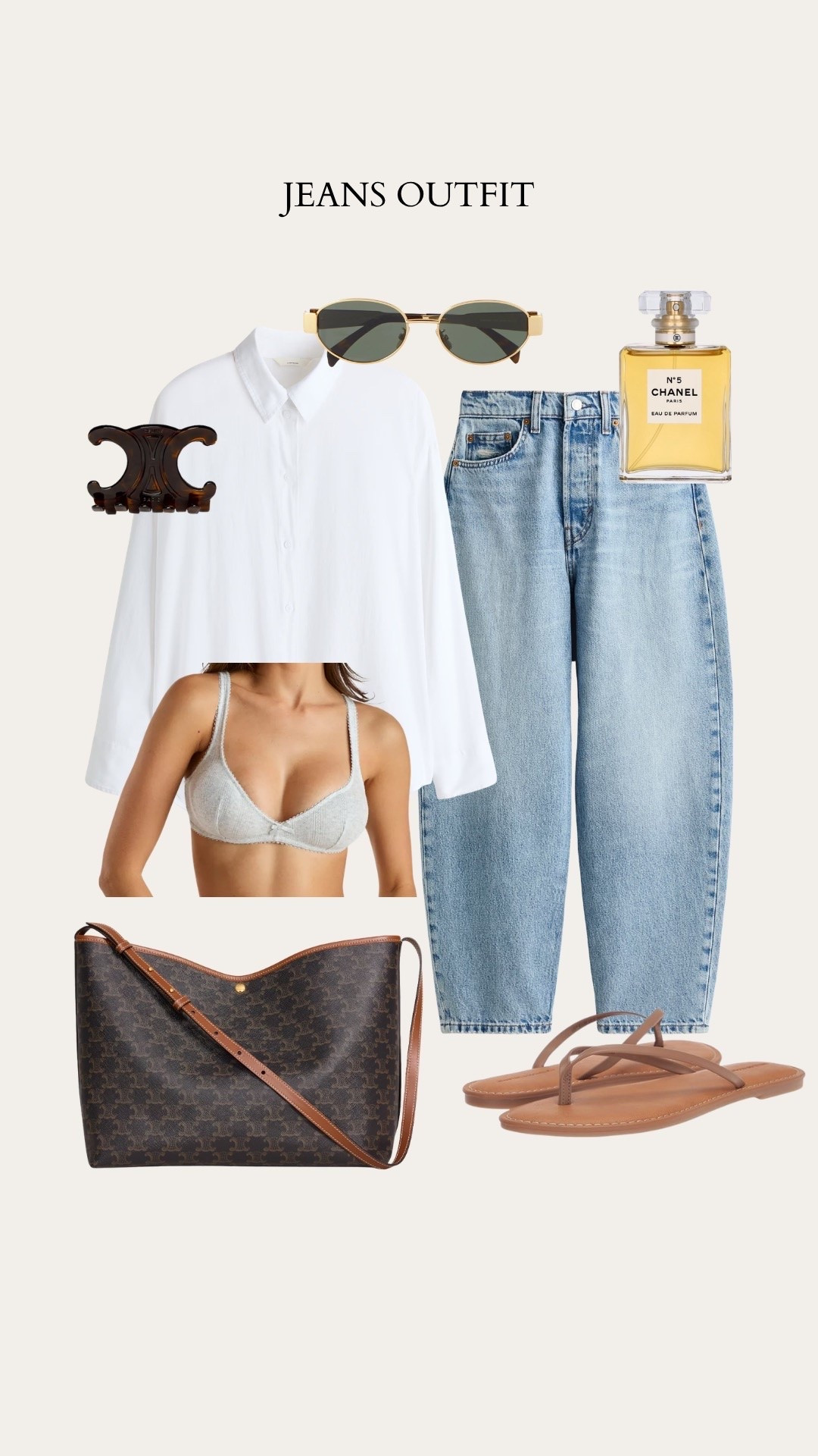 Jeans outfit inspo! 

outfit l jeans l top l bag