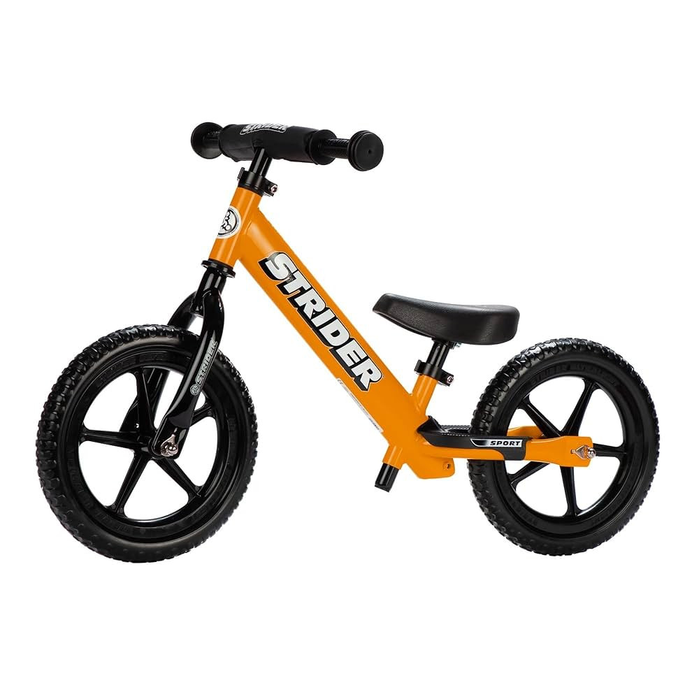 Strider 12” Sport Bike - No Pedal Balance Bicycle for Kids 1 to 4 Years - Includes Safety Pad, ... | Amazon (US)
