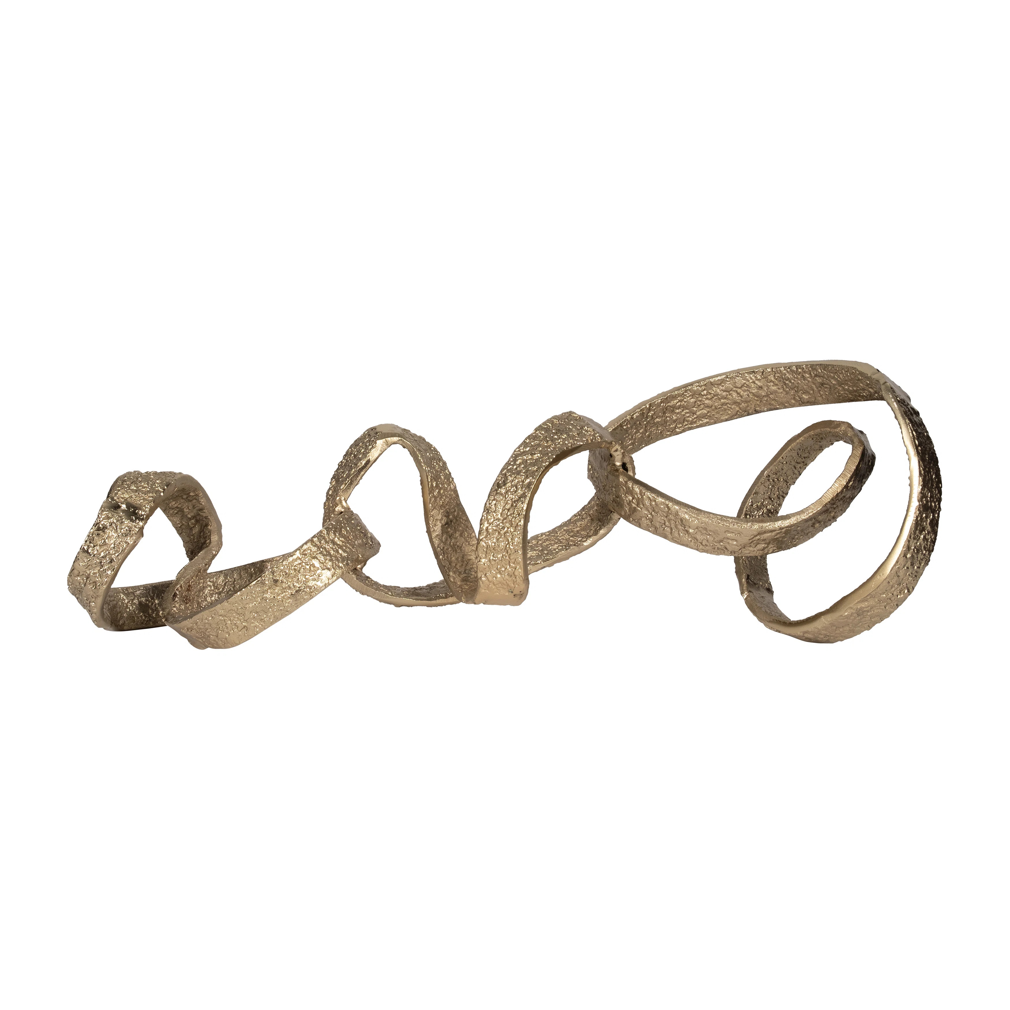 Orren Ellis Metal, 27" Swirly Table Object, Novelty | Wayfair | Wayfair North America