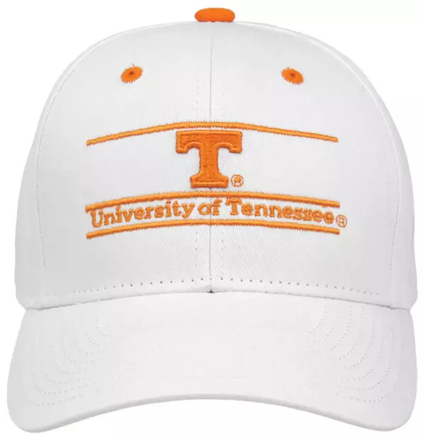 The Game Men's Tennessee Volunteers White Bar Adjustable Hat | Dick's Sporting Goods
