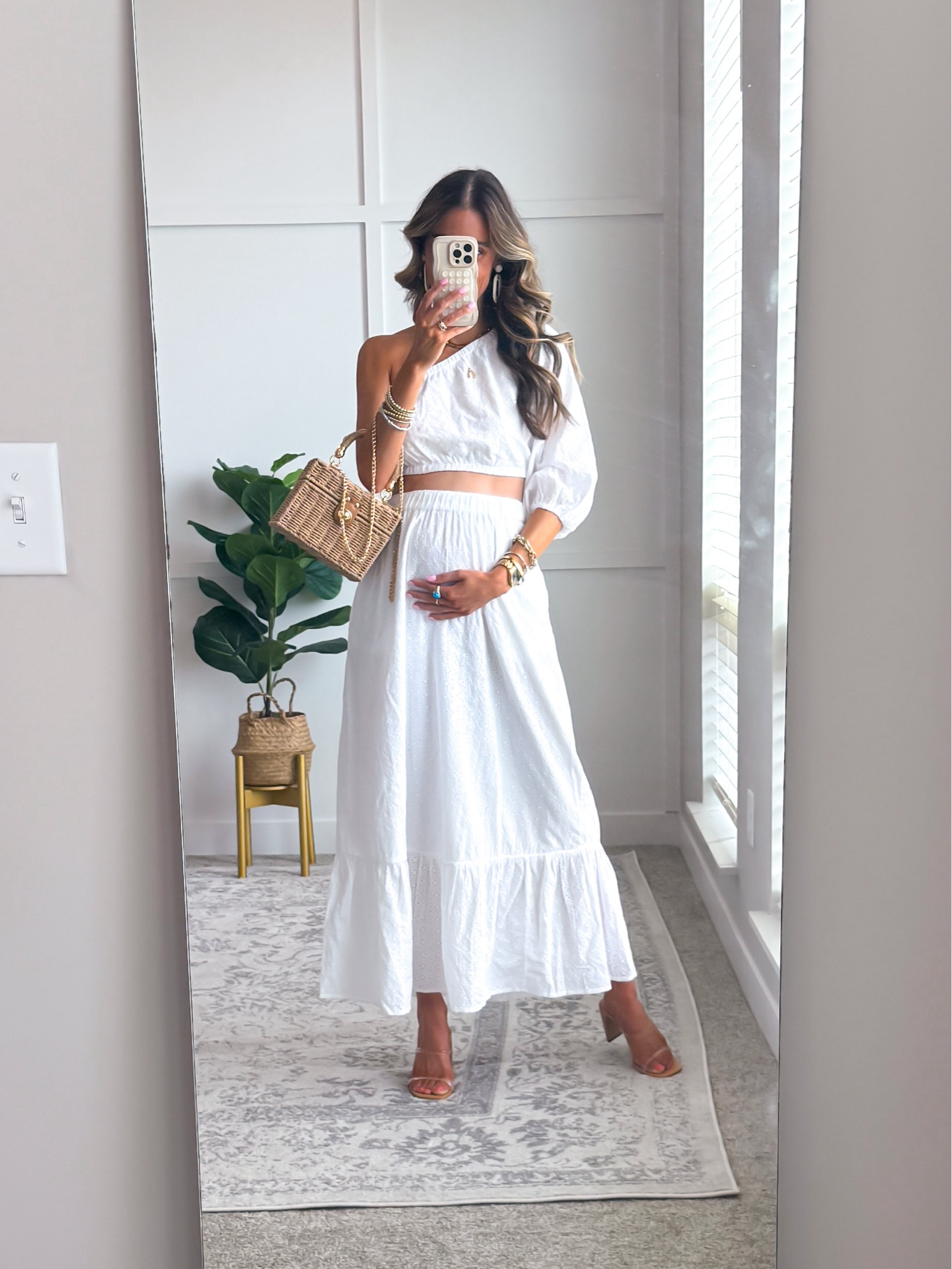 Non maternity bump friendly summer outfits | vacation outfit 

Runs big. Size down if not pregnant. If pregnant recommend your true to size. 

#LTKFindsUnder50 #LTKBump #LTKSummerSales