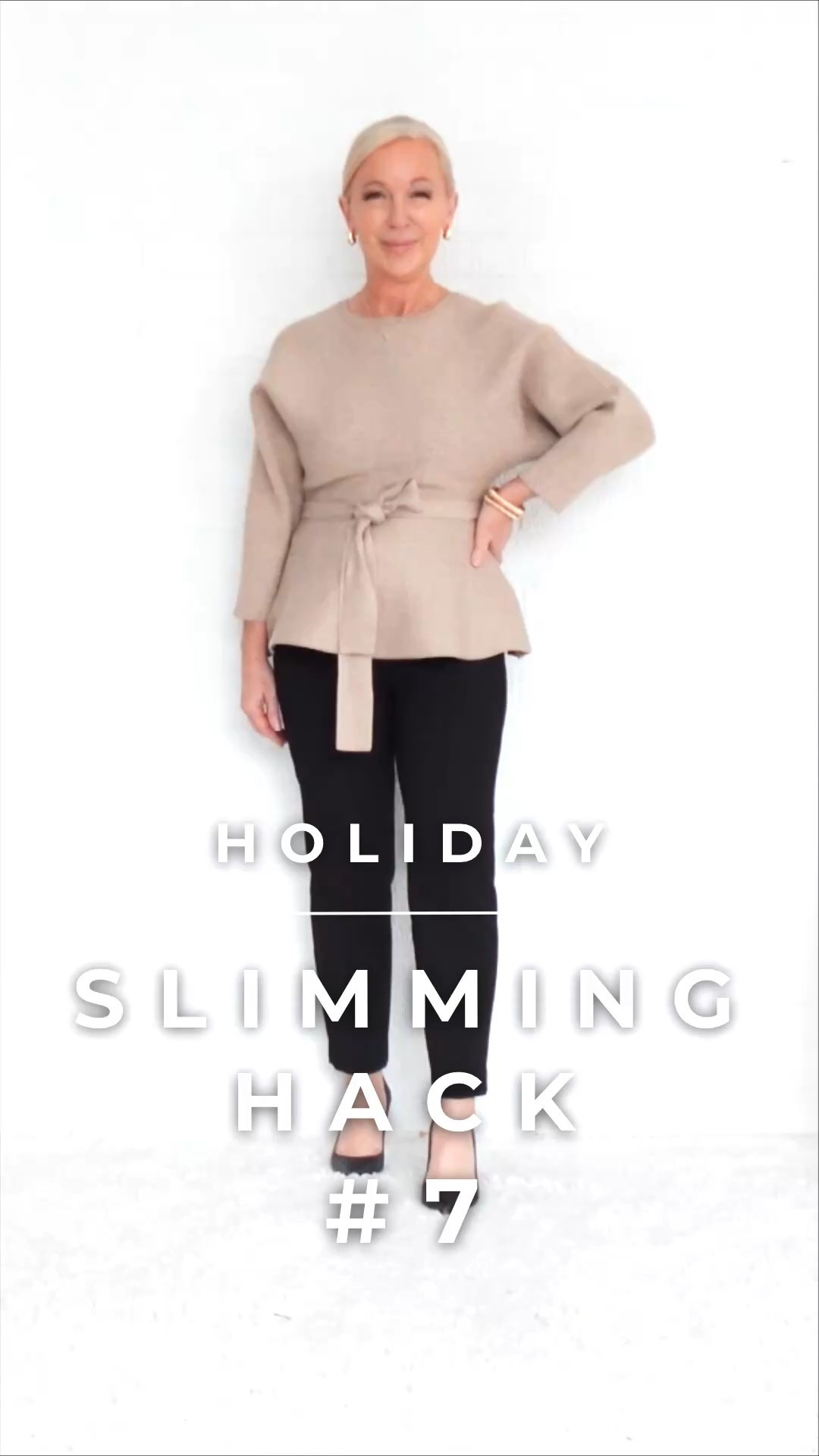 ✨ Holiday Slimming Hack #7: Wear Heels (Even Subtle Ones)

👠 Pick up those toes… because I’m about to step on them.
 👣 A little lift goes a long way.
 💁‍♀️ A 1–2 inch kitten heel or wedge elevates posture, lengthens the silhouette, and boosts your presence — all without sacrificing comfort.
 🎯 It’s not about height… it’s about how you carry yourself.
 💫 My Style Secret: A slight lift transforms posture into poise.

💖 And a gentle reminder: the name of this account is MIDLIFE Posh Closet for a reason — my style advice is created especially for women ages 45–65. But truly, everyone is welcome here.

📌 Save this for your next holiday outfit!



💋 With Style + Presence,
Valarie

#classicstyle  #FashionOver40 #FashionOver50 #FashionOver60 #timelessstyle

#LTKPetite #LTKHoliday #LTKOver40