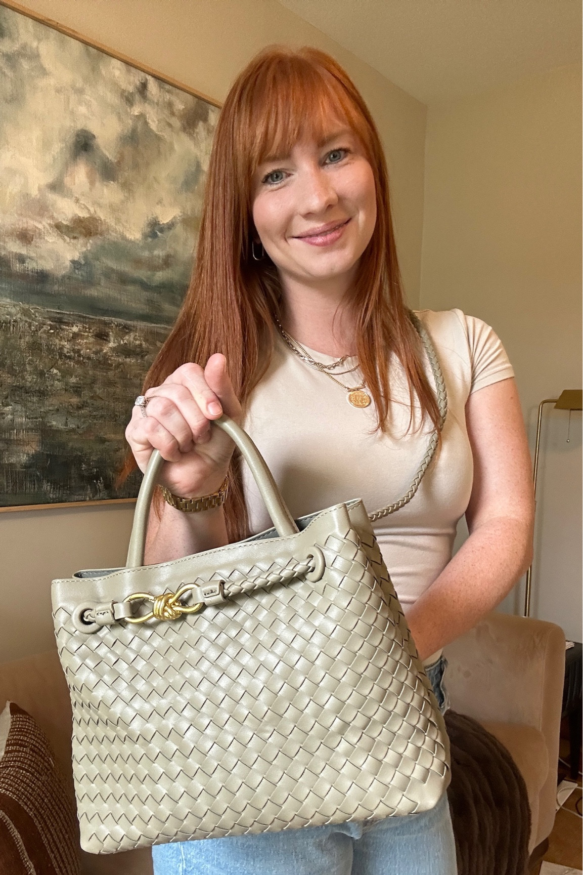 THE fall bag of the season!! This bag is the perfect designer dupe and is so affordable. The quality is incredible and you can wear it different ways! I love the woven leather and this olive green color is so perfect for fall and winter fashion! Check out this Amazon purse that comes in lots of colors!

#LTKFindsUnder100 #LTKU #LTKWorkwear