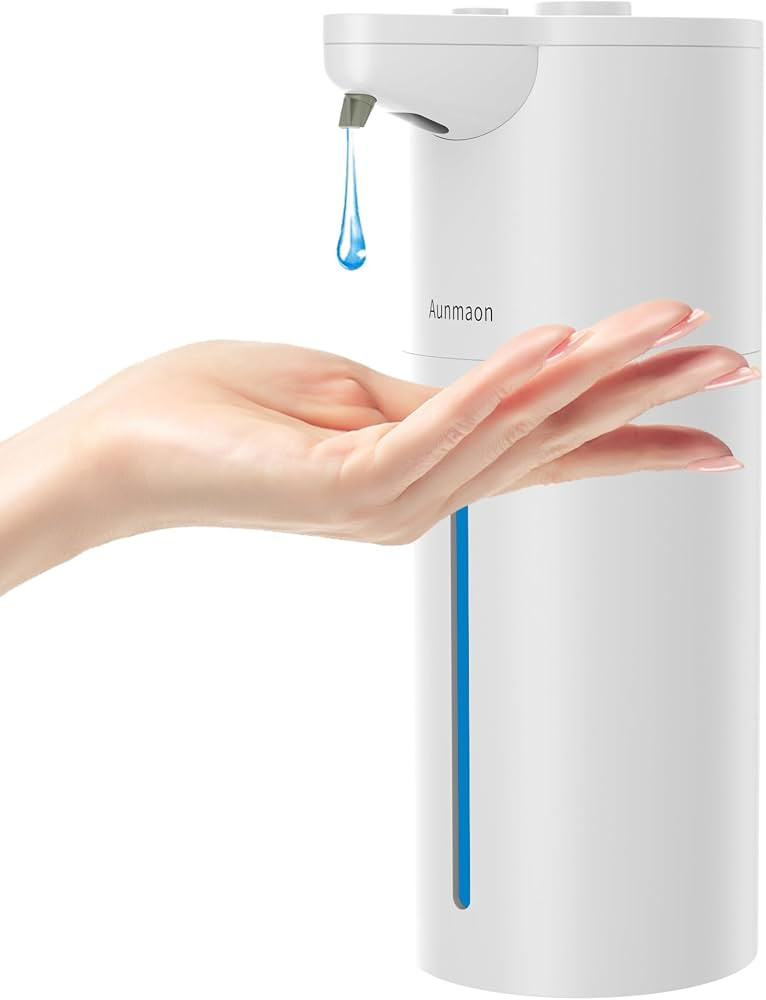 Aunmaon Automatic Soap Dispenser Touchless, Modern, Kitchen & Bathroom, Hands-Free, Adjustable Vo... | Amazon (US)