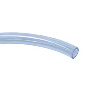Everbilt 1/2 in. I.D. x 5/8 in. O.D. x 10 ft. Clear Vinyl Tubing T10006010 - The Home Depot | The Home Depot