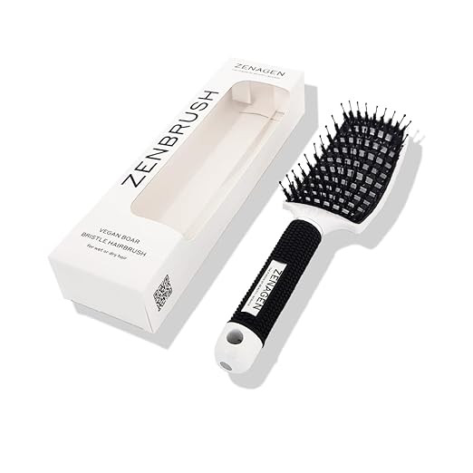 ZENAGEN Zen Brush| Gently Detangles Hair, Reduces Breakage, Enhances Scalp Stimulation, Lightweig... | Amazon (US)