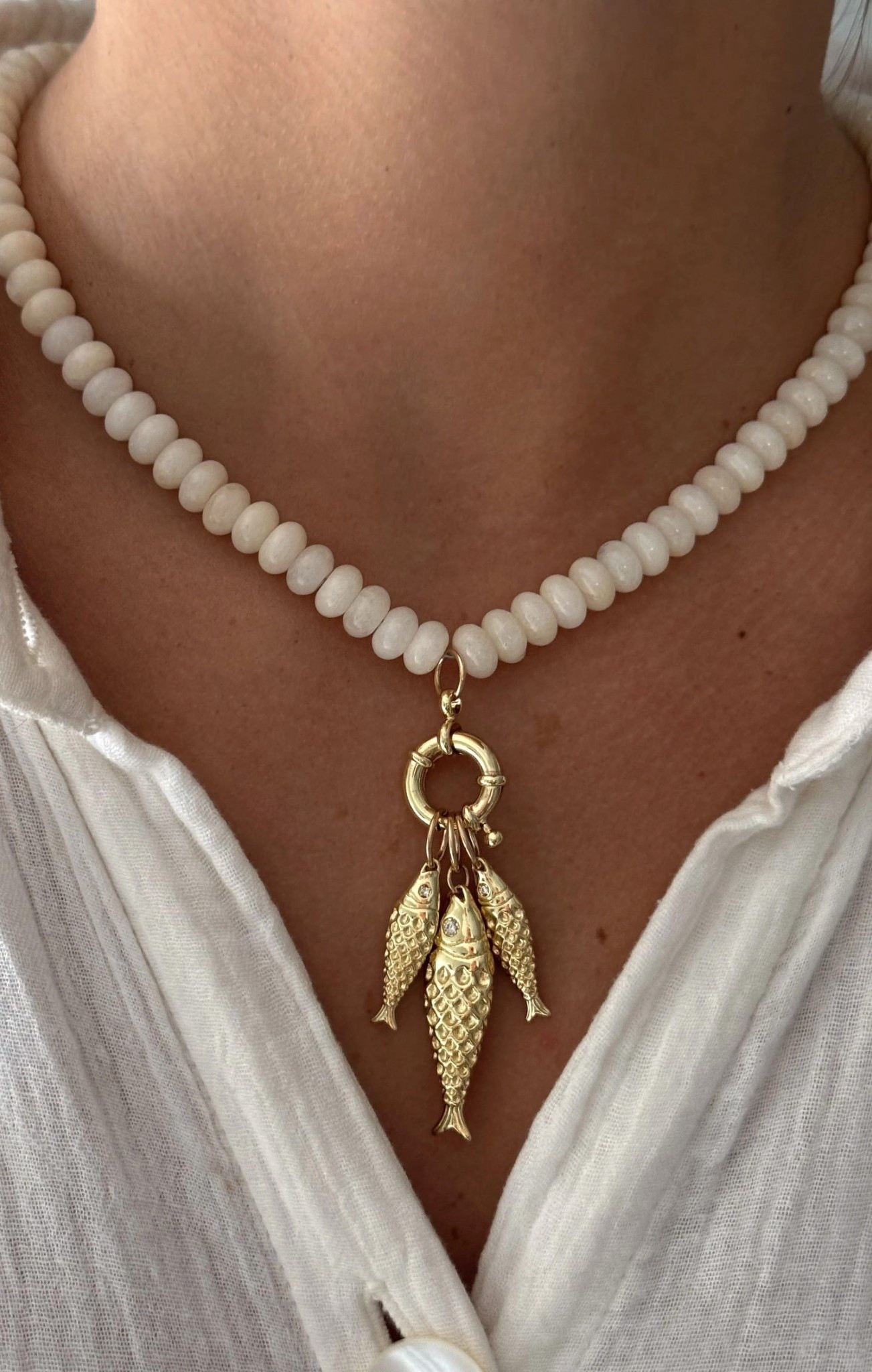 The cutest summer necklace! You’ll get TONS of wear out of this beauty!! 

#SummerJewelry #SummerNecklace

#LTKOver40 #LTKSeasonal #LTKTravel
