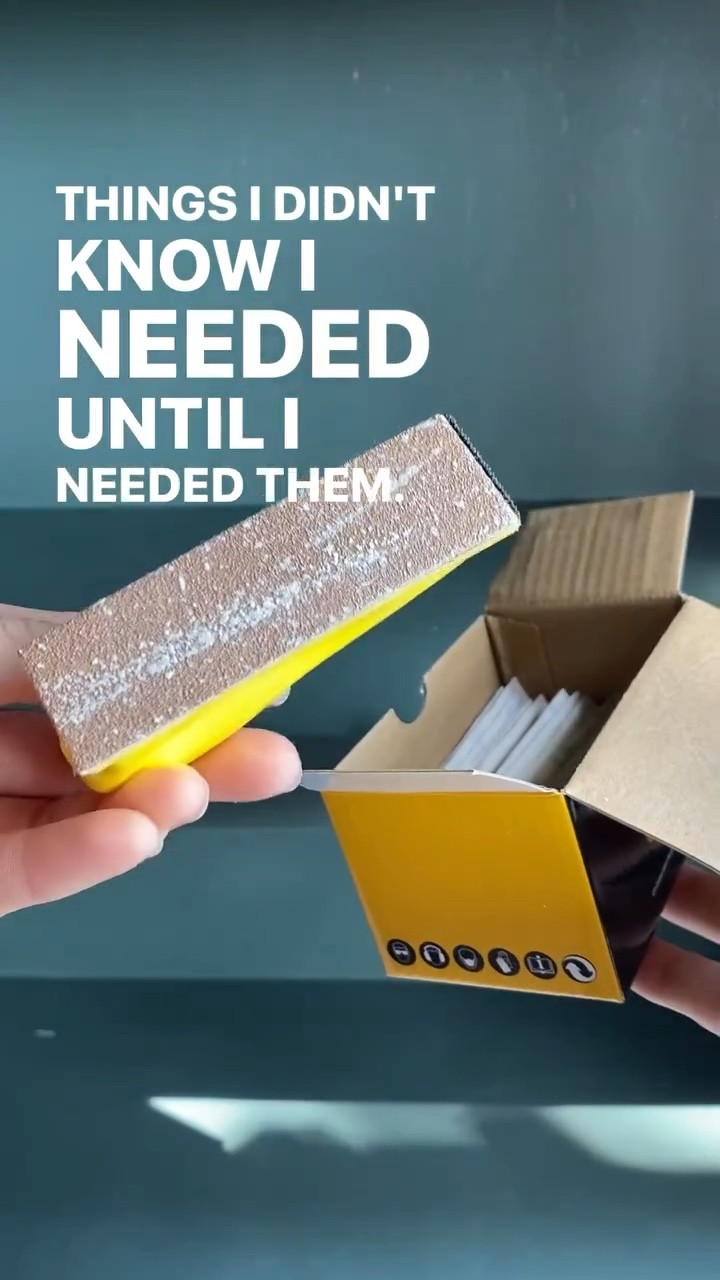 This tiny little sander comes in super handy! It comes with several different grits too!

#LTKGiftGuide #LTKfindsunder50 #LTKhome