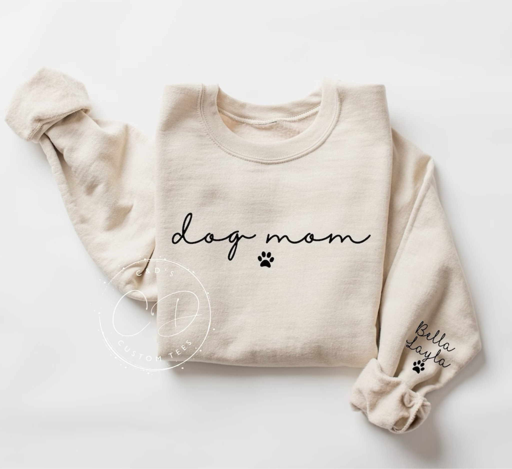 
Dog Mom Sweatshirts - Custom Dog Mom Shirt - Dog Mom Shirts - Womens Sweatshirts - Dog Mom Tshirt - Dog Mom Gift - Dog Mom Tee