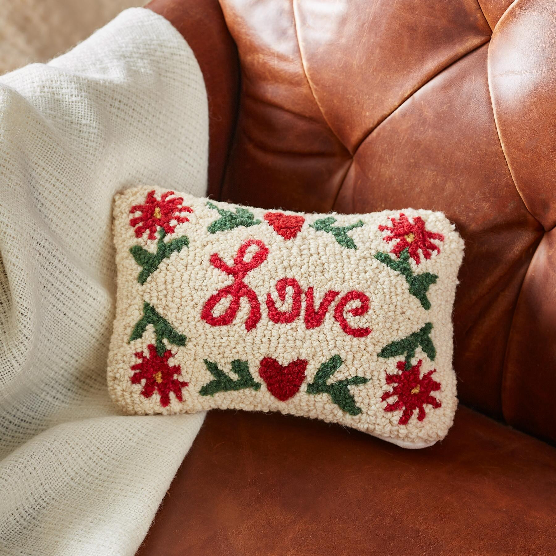 Love Flowers Mini Pillow | Sundance | Sundance Catalog