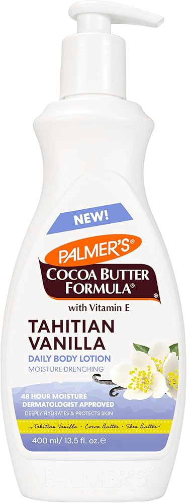 Palmer's Cocoa Butter Formula Tahitian Vanilla Body Lotion, 13.5 Oz, Daily Moisturizing Lotion fo... | Amazon (US)