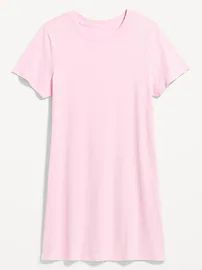 Crew-Neck Mini T-Shirt Dress | Old Navy (US)