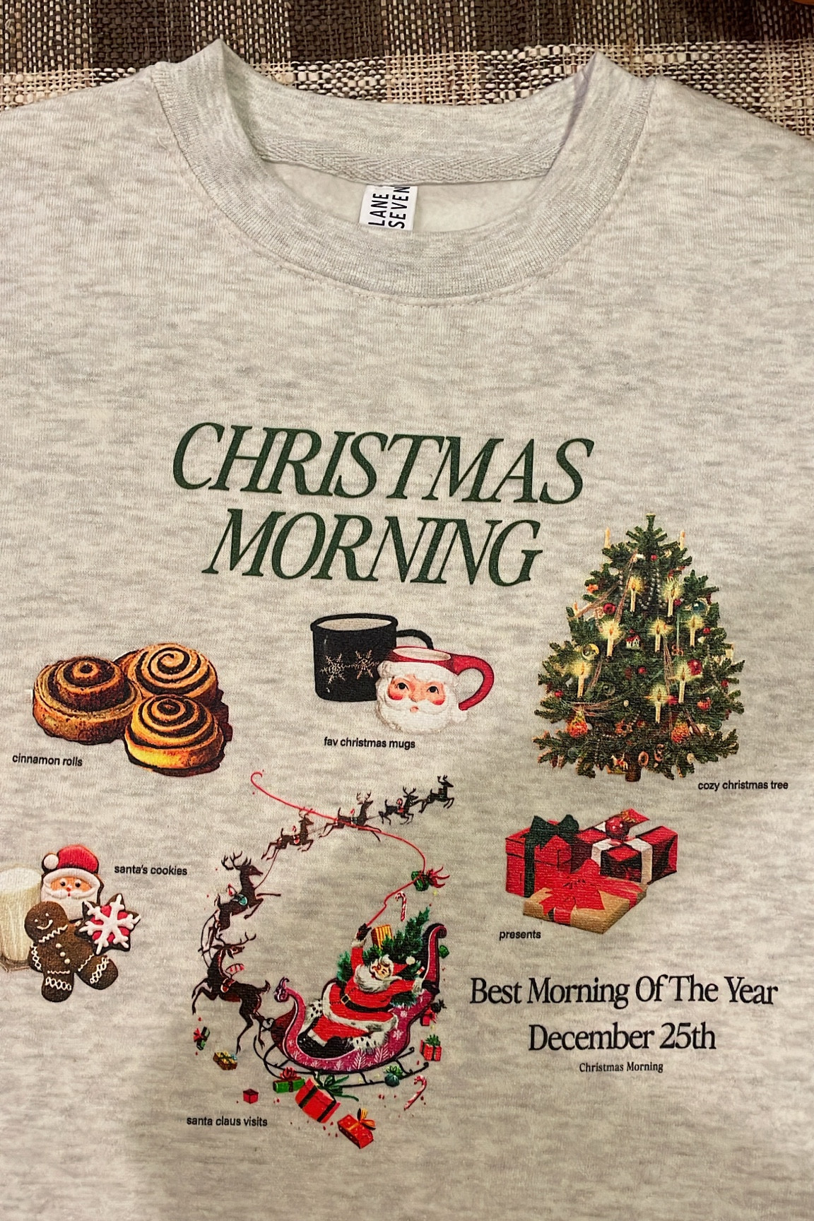 The cutest Christmas sweatshirt ever. I can’t get over this design! Sized up to a medium but it honestly could have been even bigger for an oversized fit! Something to keep in mind depending on how you like to wear your sweatshirts. 

Christmas casual, holiday sweatshirt, shop small, small shop, graphic tee, graphic sweatshirt 

#LTKFindsUnder100 #LTKSeasonal #LTKHoliday
