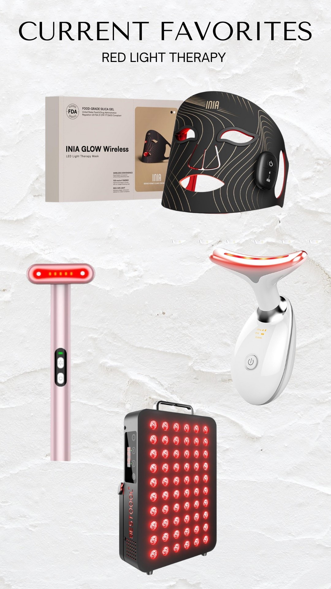 Current favorite: red light therapy 

#LTKActive #LTKFindsUnder100 #LTKBeauty