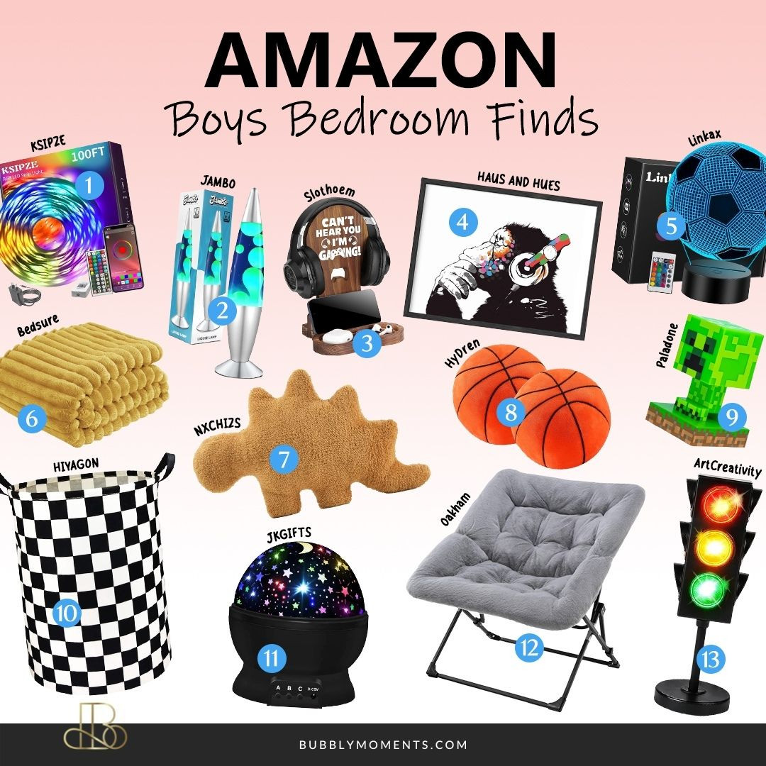 Boys’ room ideas made easy 🧢🚀 I’m sharing boys room finds from Amazon that you can shop on the LTK.
 These finds are fun, practical, and perfect for creating a space your child will love. From decor and storage to everyday room essentials, everything is easy to mix and match for a clean, organized, and playful boys’ room.
Whether you’re refreshing a bedroom or setting up a new space, these pieces make decorating simple and stress-free. Tap to shop, save your favorites, and get inspired to create a boys’ room that feels both fun and functional. Follow along on LTK for more kids room finds and home inspiration ✨
#LTKFinds #LTKHome #LTKKids #BoysRoom #KidsRoomDecor #BoysBedroom #AmazonFinds #KidsRoomIdeas #RoomInspo #HomeDecor #OrganizedHome 

 