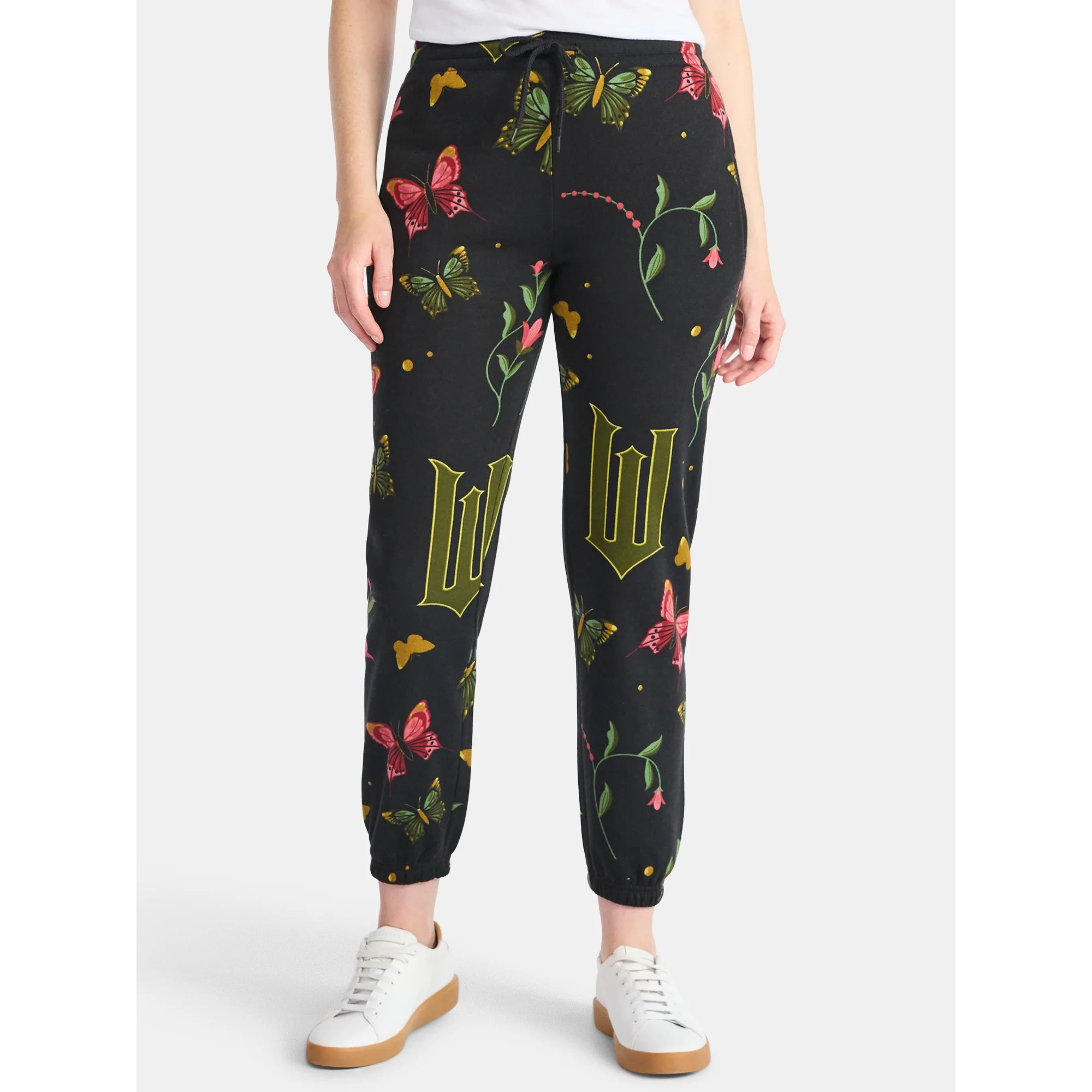 Wicked Women's Graphic Print Fleece Jogger Pants, Sizes XXS-XXL | Walmart (US)