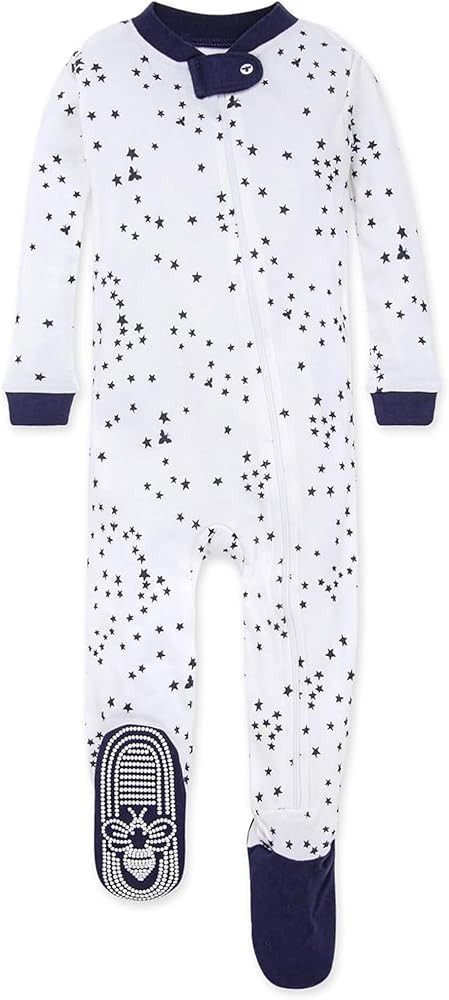 Burt's Bees Baby Boys' Snug Fit One-Piece Footed Non-Slip Sleeper | Amazon (US)