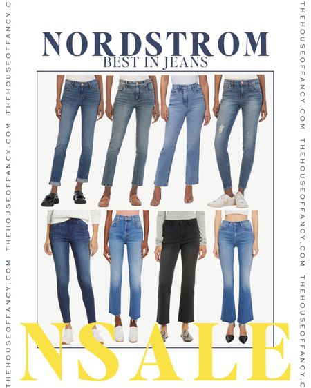 Nordstrom best in jeans! Nsale jean favorites! Save now for when the Nordstrom anniversary sale starts! 

#LTKsalealert #LTKxNSale #LTKFind