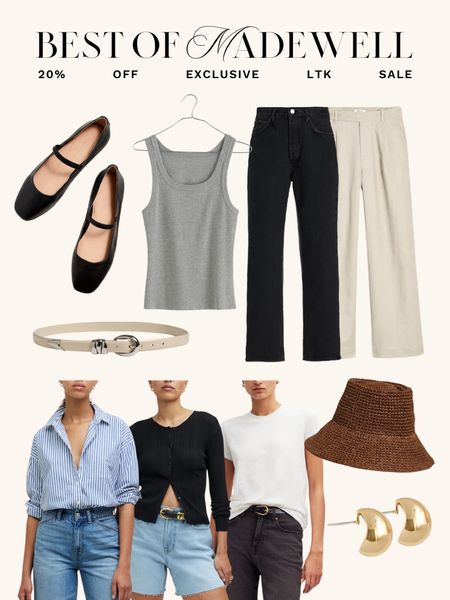Madewell sale! Some of my favorite finds. The Greta ballet flat is my top recommendation for Spring. So comfy, true to size and no breaking in required  

#LTKxMadewell #LTKSeasonal #LTKStyleTip
