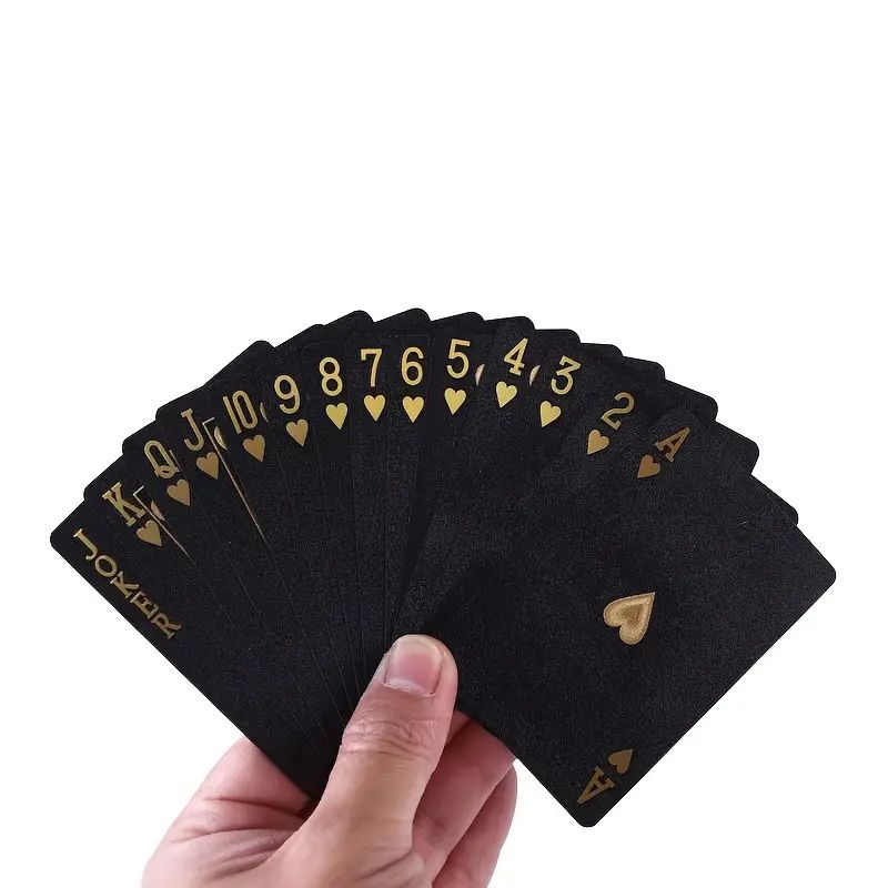 Premium Waterproof Plastic Playing Cards - Perfect for Poker, Gift-Giving & More! | Temu Affiliate Program
