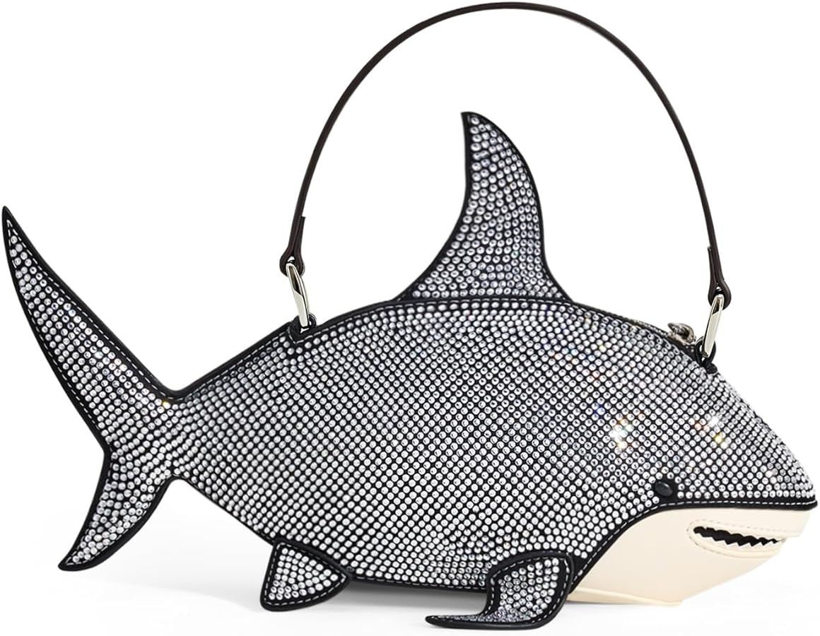 JW PEI Women's Nerys Faux Suede Shark Look Top Handle Bag | Amazon (US)