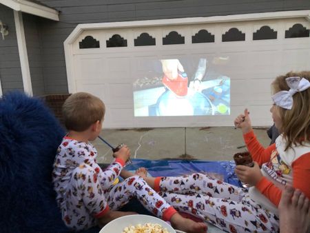 Outdoor movie