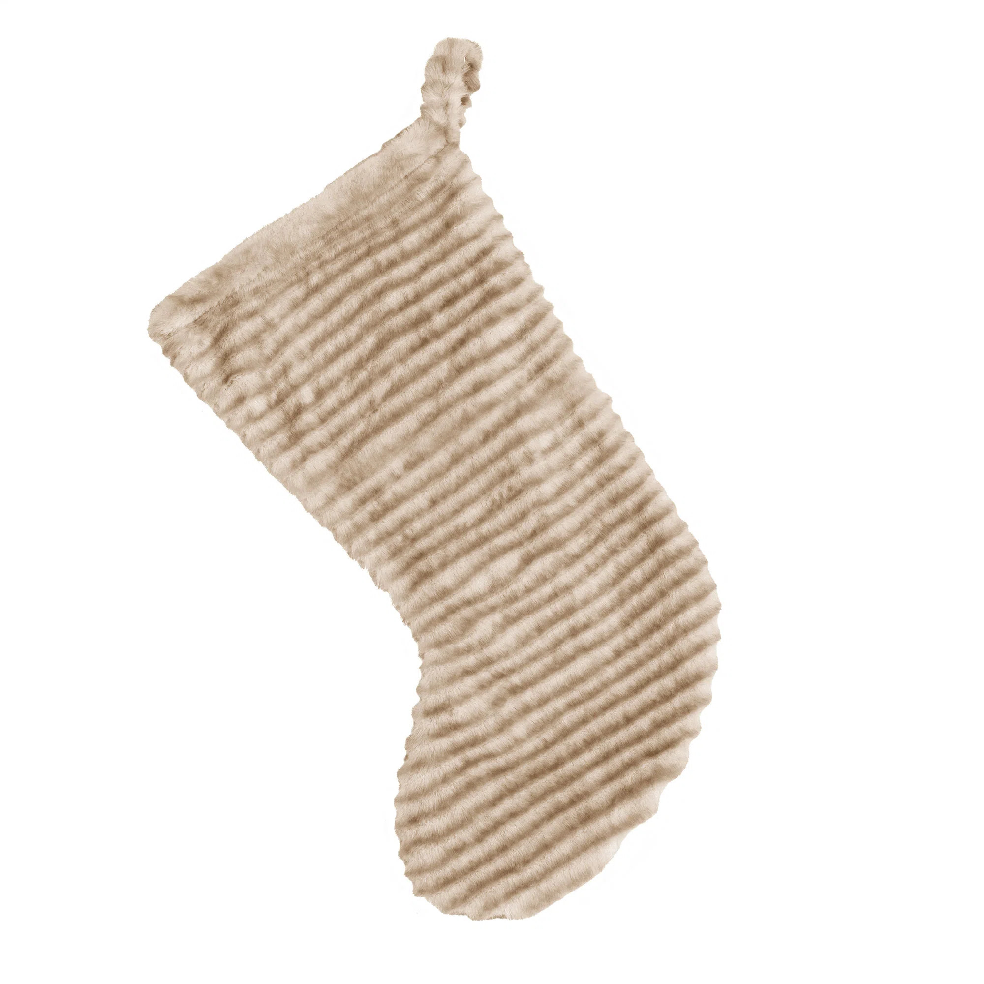 Tinsel Plush Stocking | AllModern