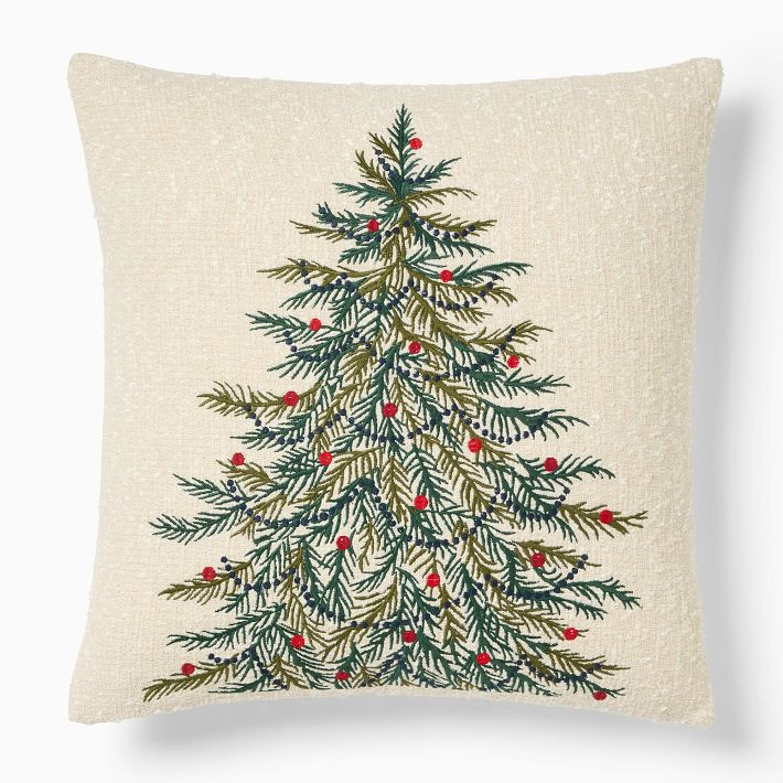 Tannenbaum Tree Pillow Cover | West Elm (US)
