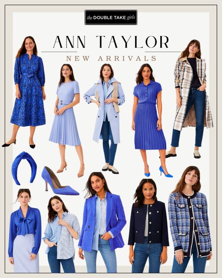 Ann Taylor new arrivals in the perfect shades of blue for spring! 

#LTKstyletip #LTKSeasonal #LTKworkwear