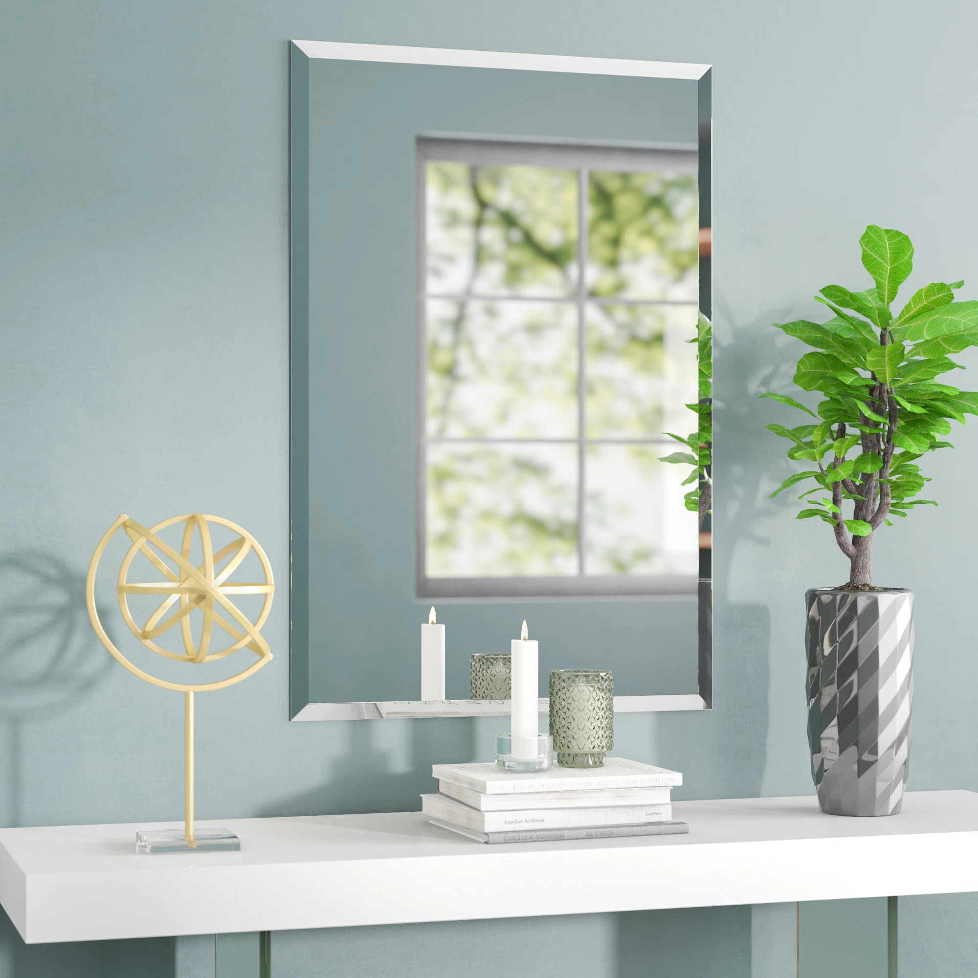 Petta Rectangle Mirror | Wayfair North America
