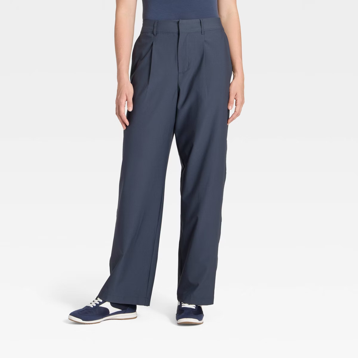 Women's Active Light Woven High-Rise Trouser Pants - All In Motion™ | Target