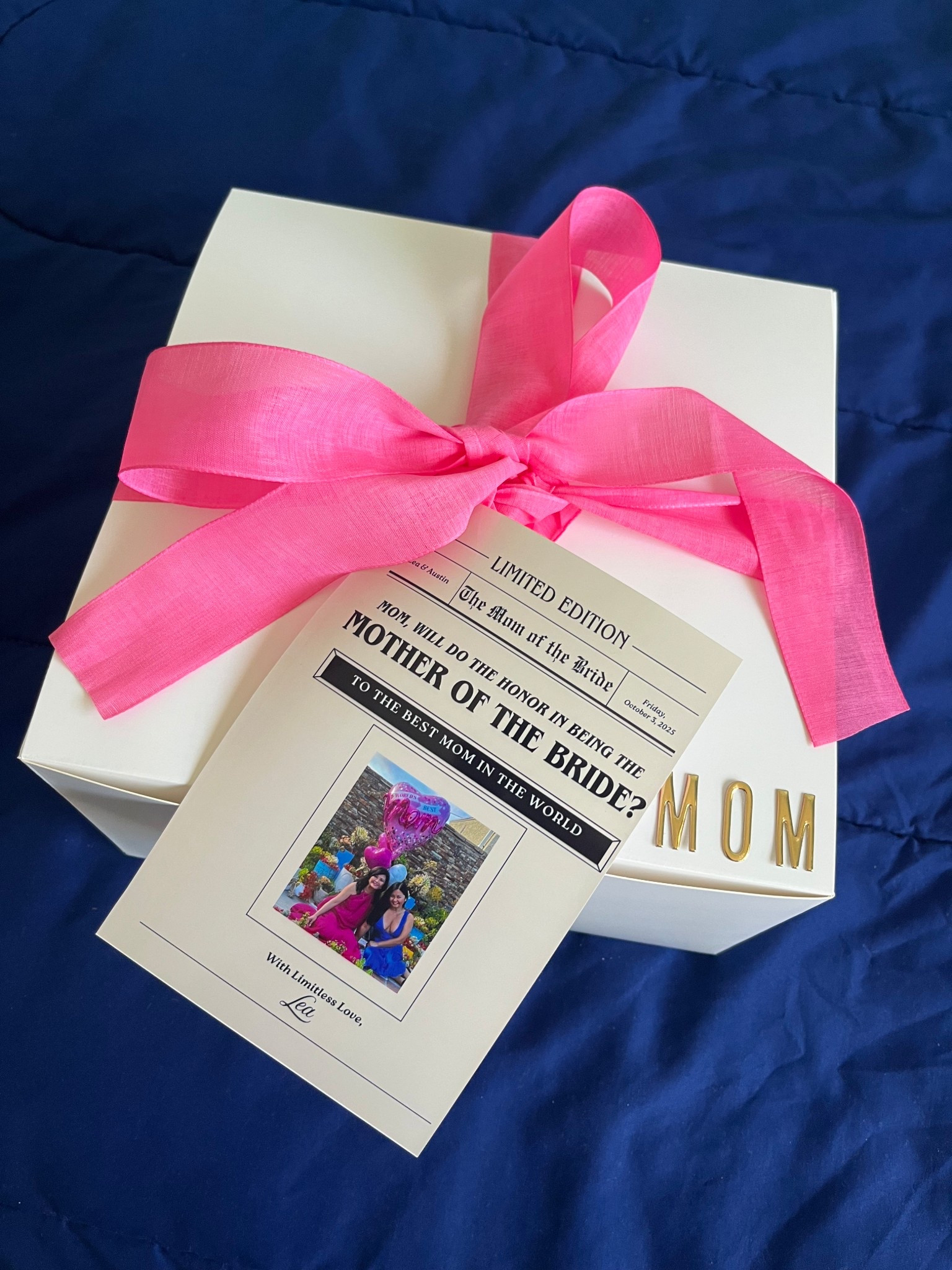 Mother of the bride wedding proposal box, mother of the bride gift box, mother of the bride gift ideas  

#LTKGiftGuide #LTKStyleTip #LTKFamily