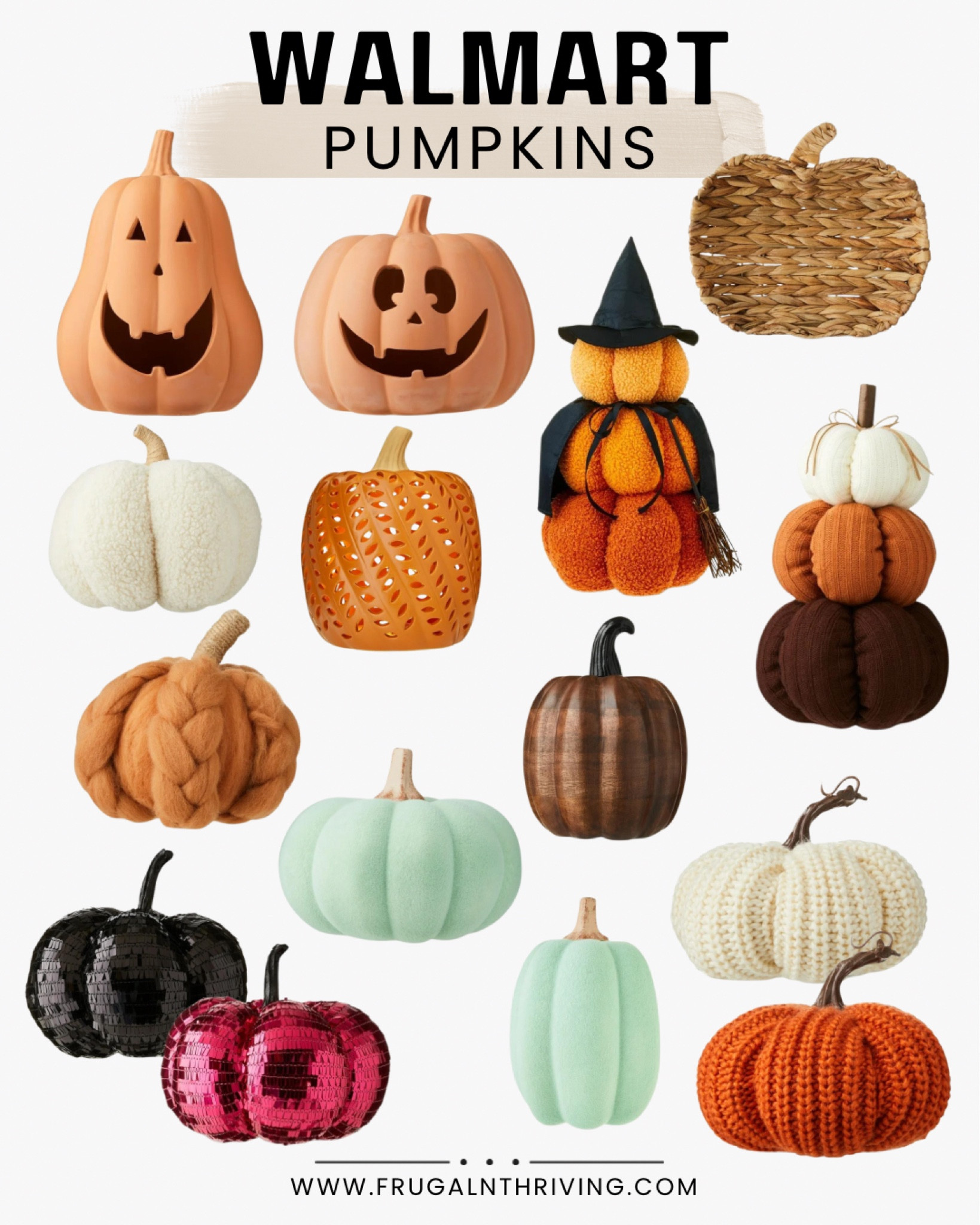 👀 all things pumpkin and all from Walmart! Grab a luxury look for less! 

#LTKFallSale #LTKSeasonal #LTKHome