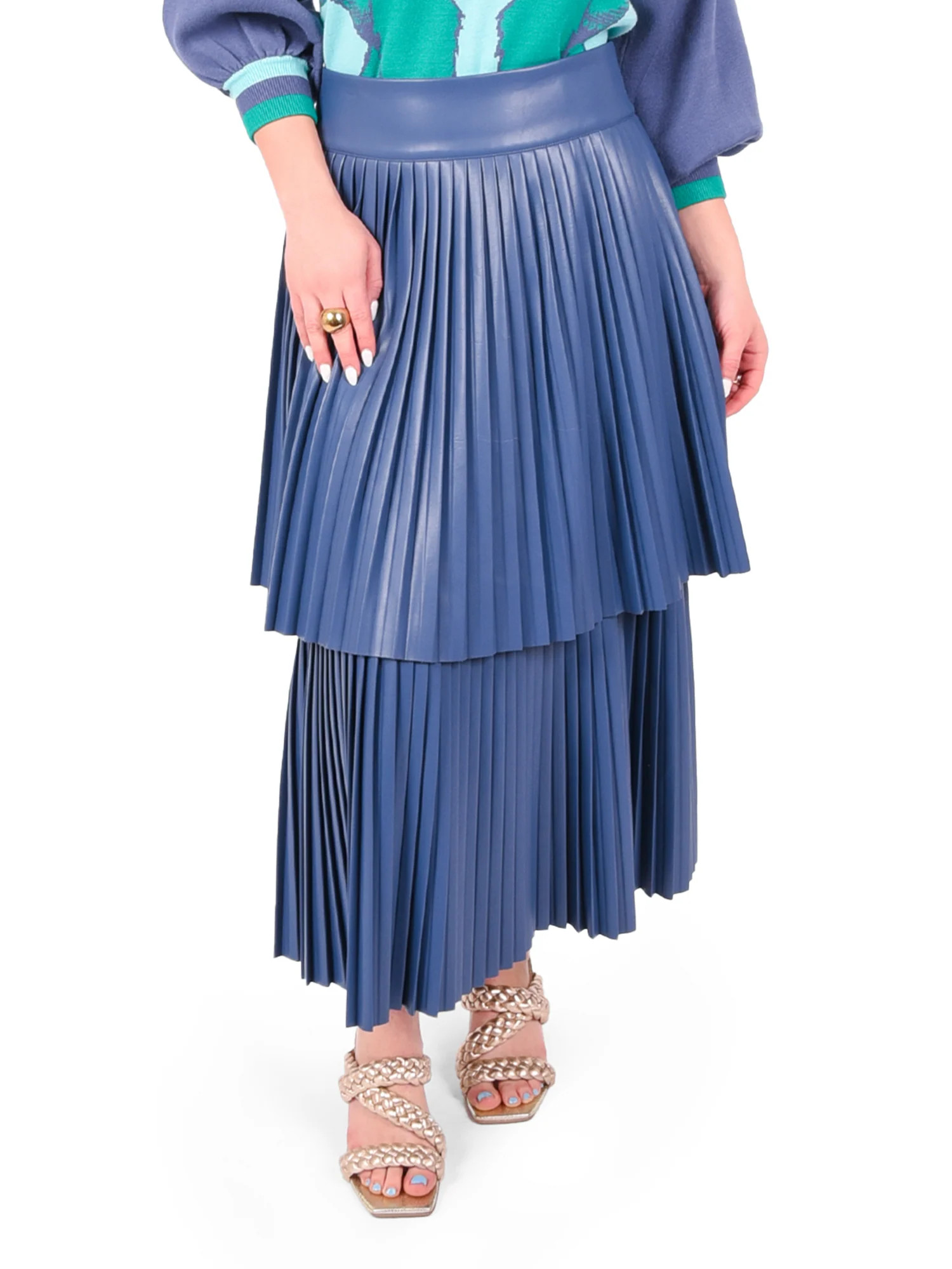 Chloe Skirt - Vintage Indigo | Emily McCarthy