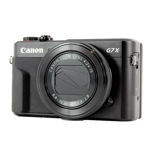 Canon PowerShot G7 X Mark II Digital Camera (Black) 1066C001 | Walmart (US)