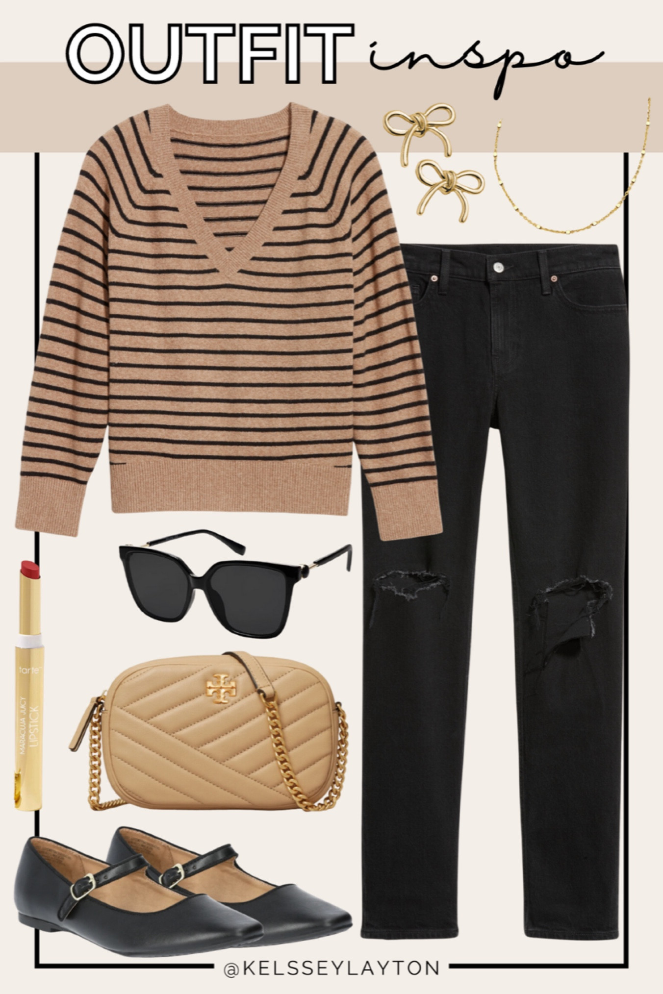 Outfit idea, old navy, striped sweater, black jeans, black Mary Jane flats, Tory Burch bag, fall fashion 

#LTKSaleAlert #LTKSeasonal #LTKFindsUnder50