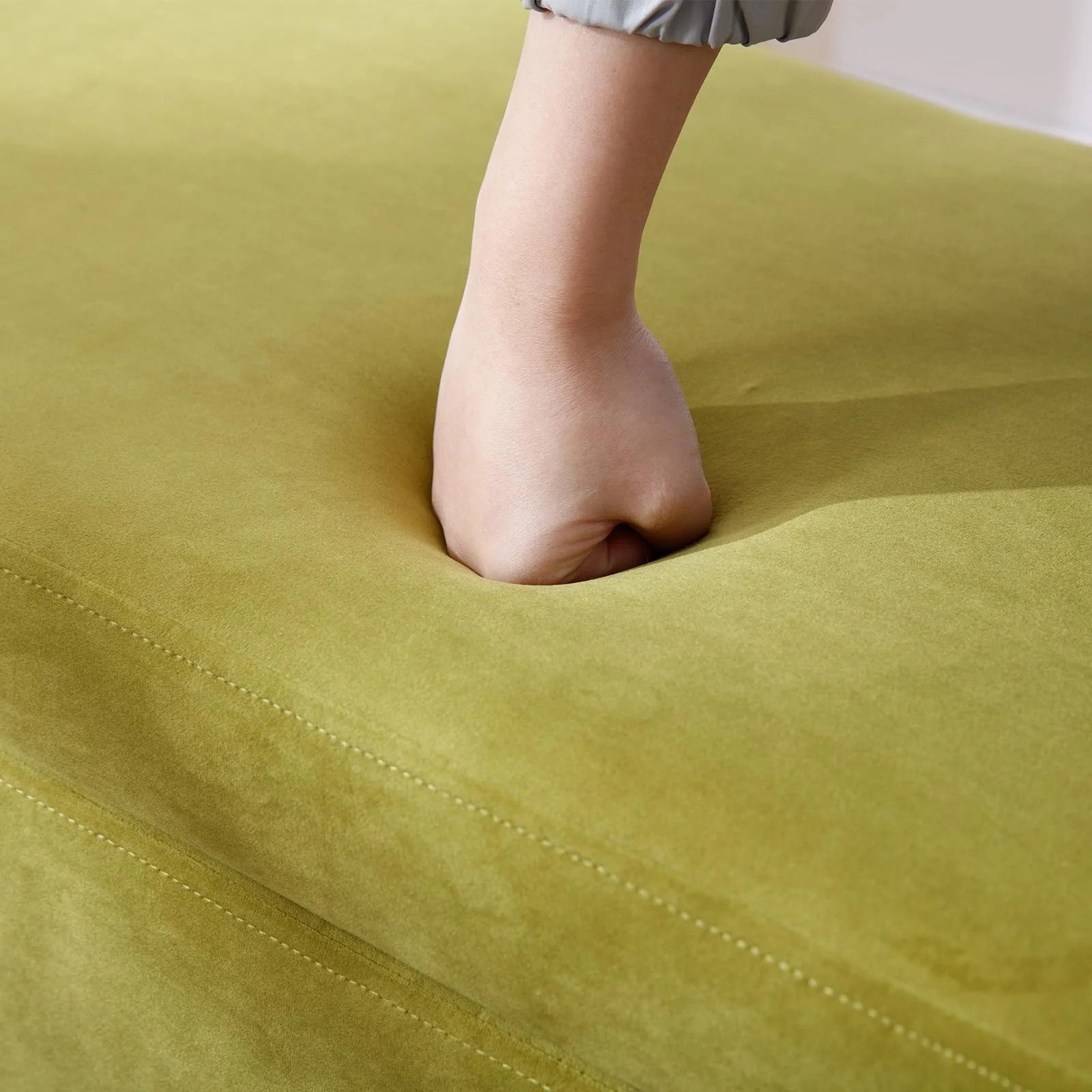 Modern Upholstered Storage Bench, Velvet Fabric 50" Long Entryway | Shop.app