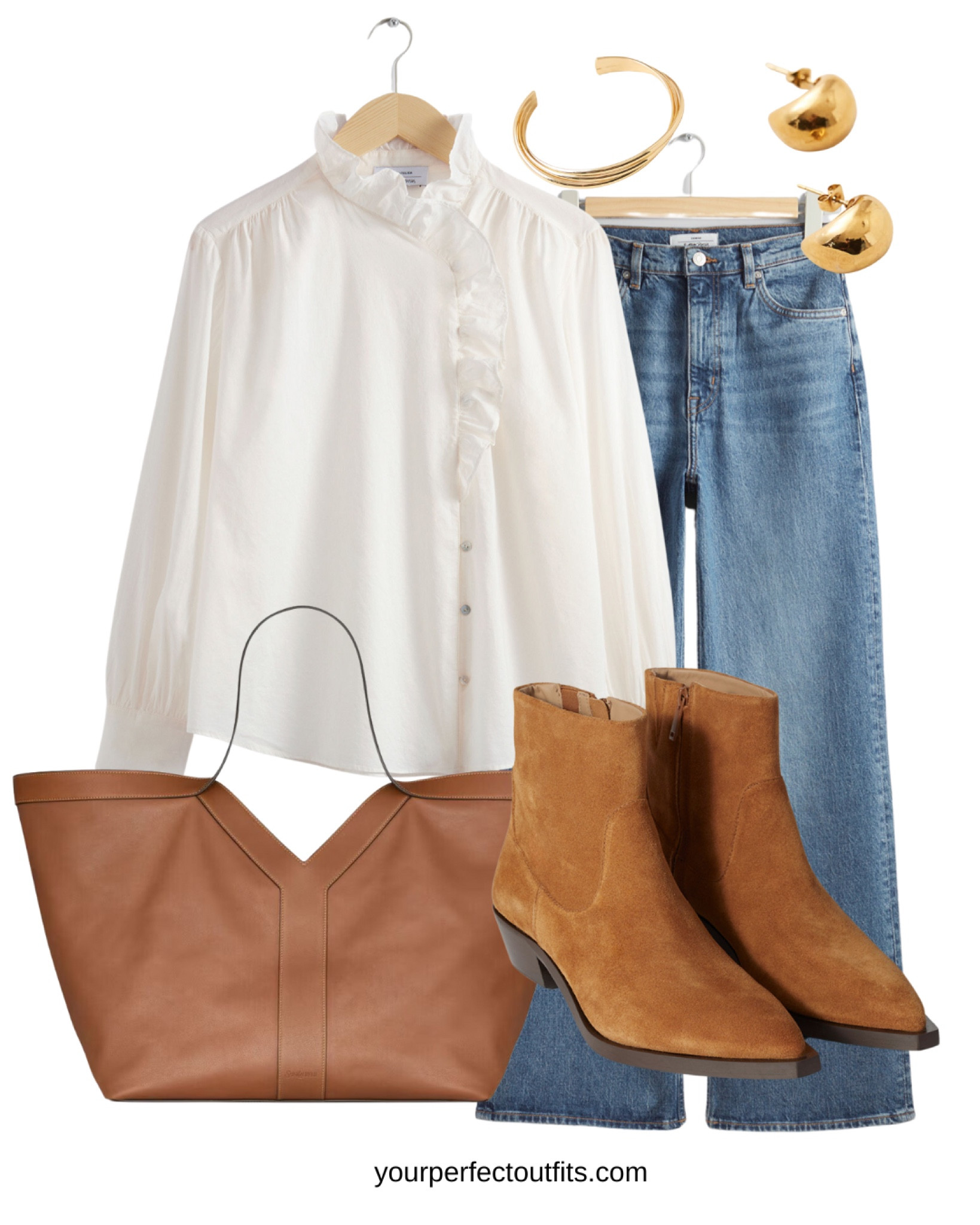 Gorgeous spring blouse styled easily with a jean and a pair of boots
Early spring outfits 

#LTKMostLoved #LTKMidsize #LTKStyleTip