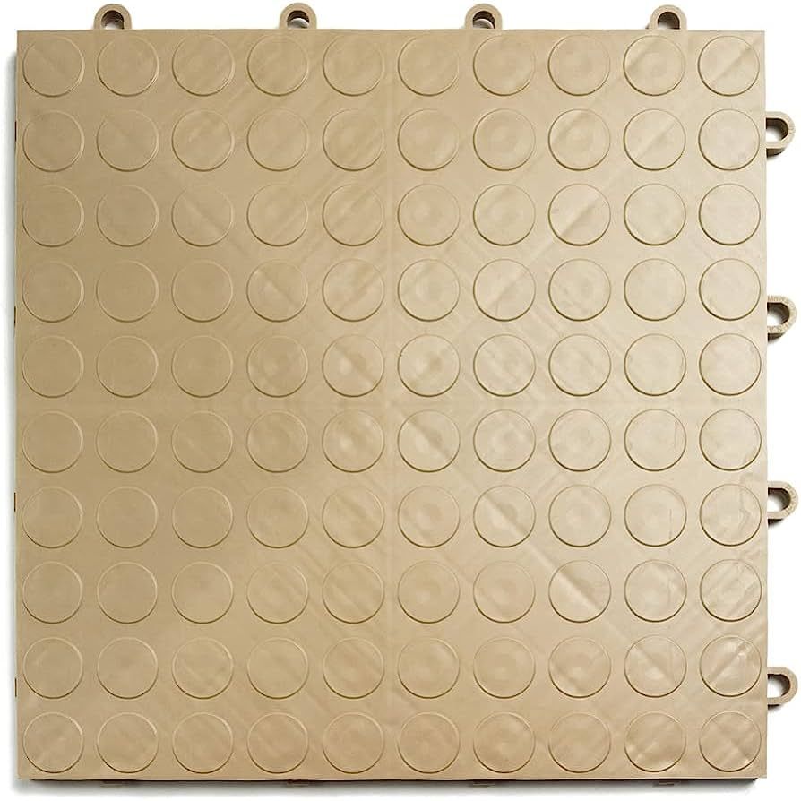 GarageDeck Coin Pattern, Durable Copolymer Interlocking Modular Non-Slip Garage Flooring Tile (48... | Amazon (US)