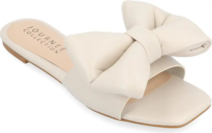 Journee Collection Tru Comfort Foam Fayre Bow Flat (Women) | Nordstromrack | Nordstrom Rack