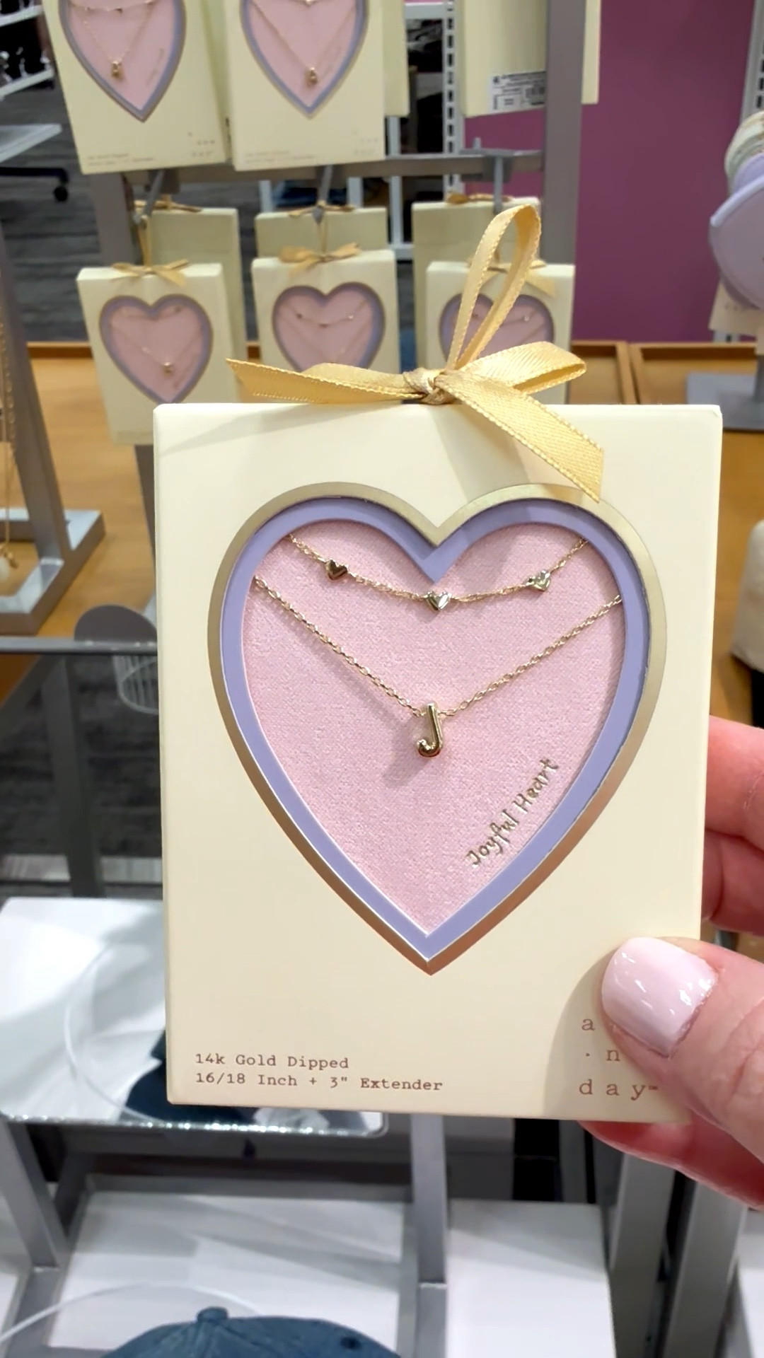 This is a sweet necklace for your Valentine or Galentine. It’s a two-strand necklace which features hearts on one, and an initial on the other. In fact there are so many adorable necklaces which are all $25 or less and I’ve linked them here. 🩷

#goldnecklace #heartnecklace #multistrandnecklace #valentinesdayjewelry #galentines #target #initialnecklace #charmnecklace #necklacesunder$25

#LTKMidsize #LTKValentine #LTKSeasonal