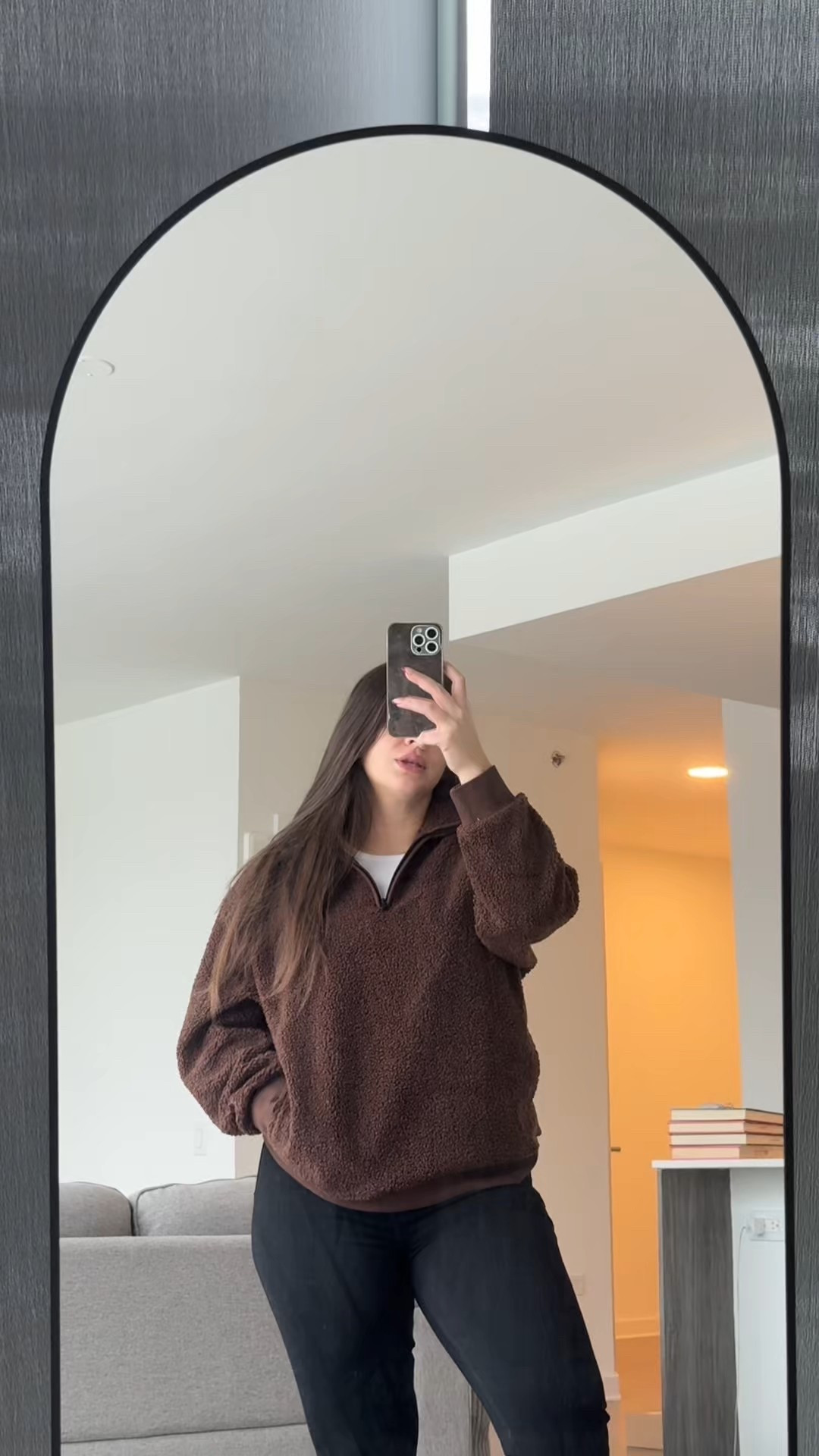 Loving this brown cozy 1/4 zip sweater!!! Perfect for fall and winter and it’s 40% off today! Also comes in cream too! Great gift idea as well! 

#LTKHoliday #LTKCyberWeek #LTKGiftGuide