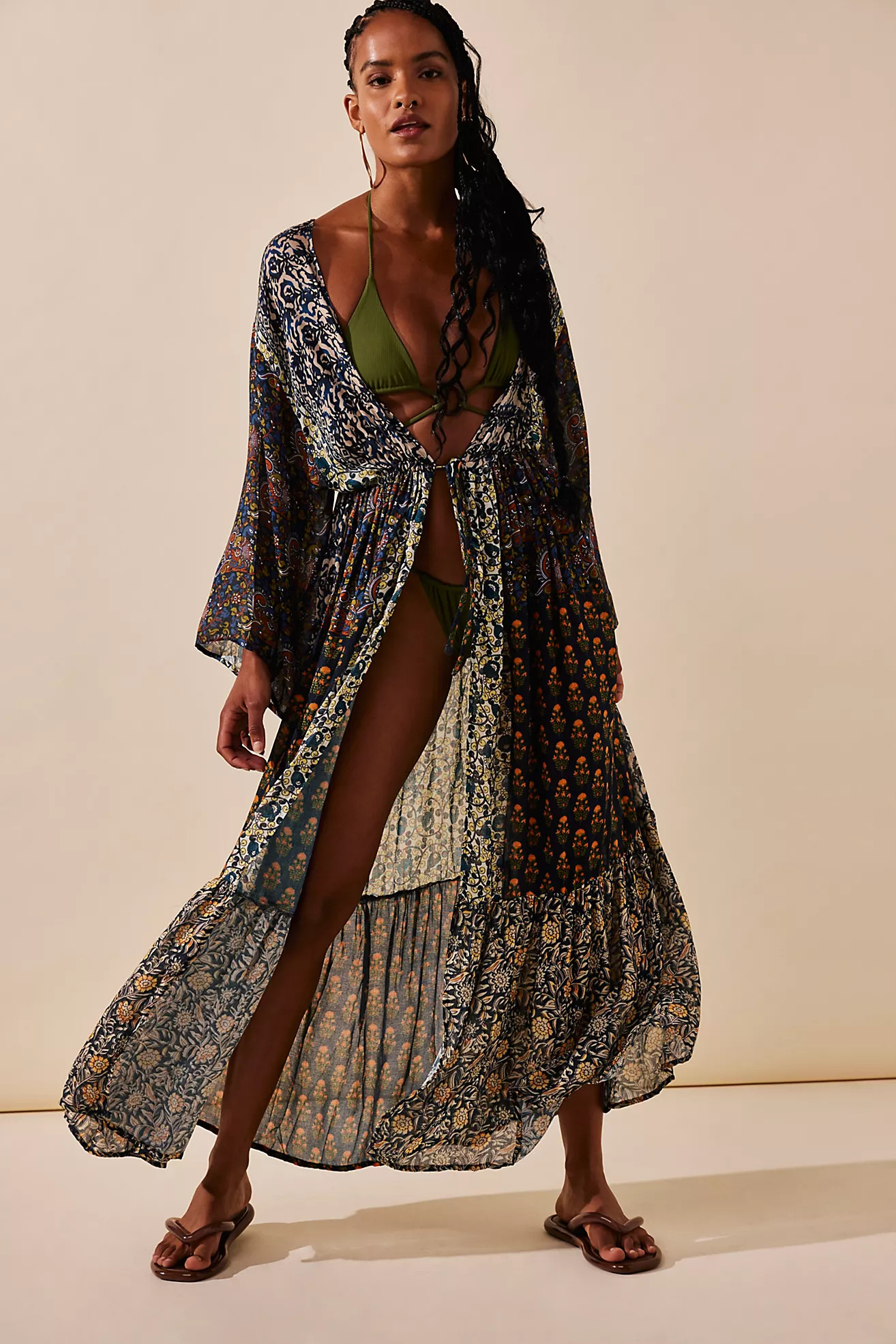 Bombay Mixed Print Kimono | Free People (Global - UK&FR Excluded)