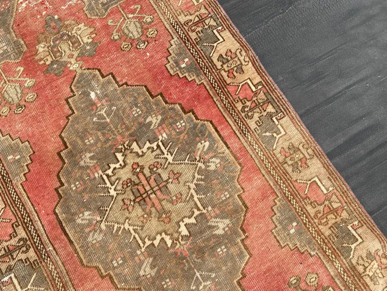 3x6 Anatolian Scatter Rug, Decorative Old Rug, Vintage Rug, Persian Rug, Handmade Rug, Antique Tu... | Etsy (US)
