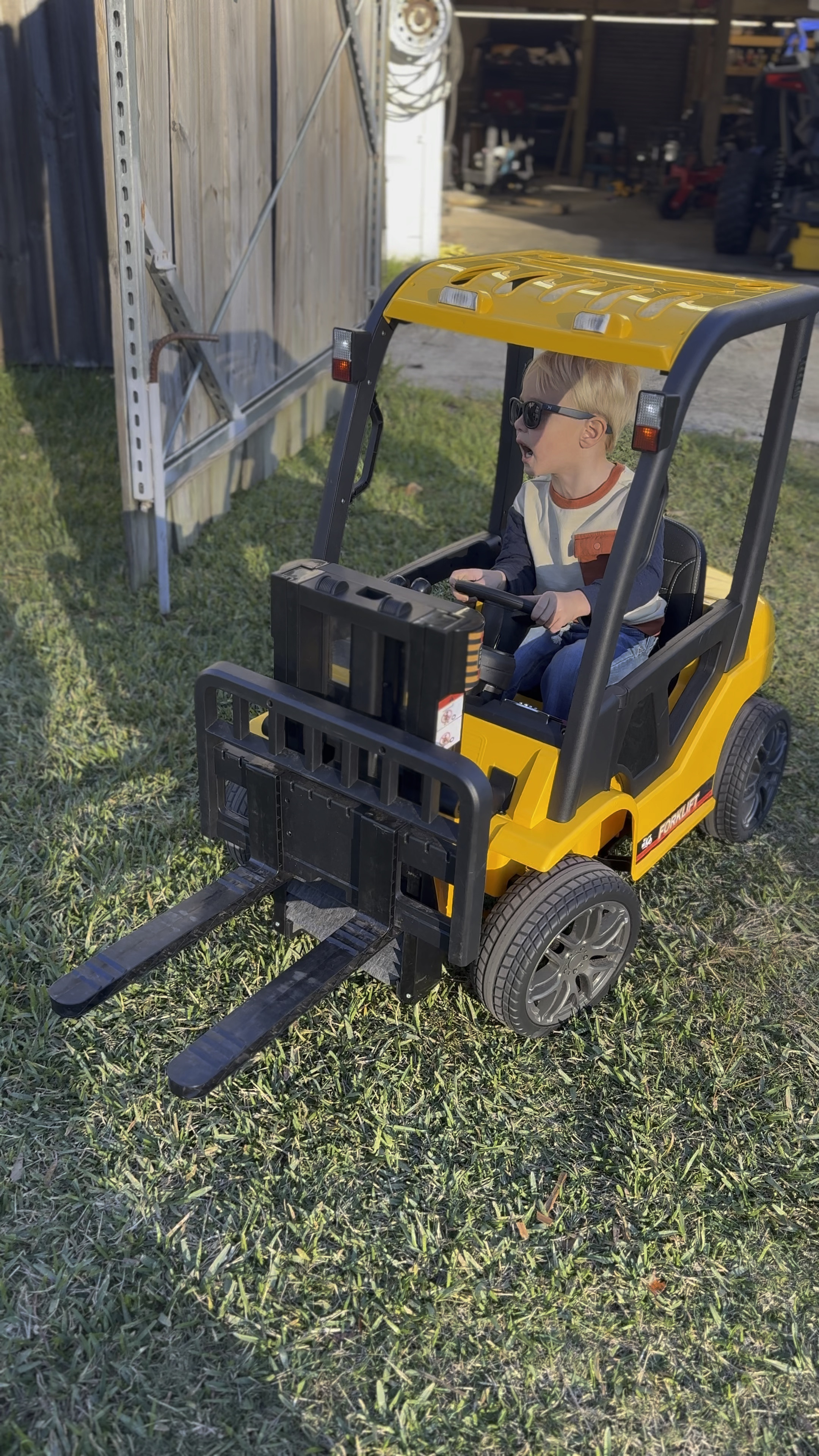 Kids forklift 

#LTKHoliday #LTKGiftGuide #LTKKids