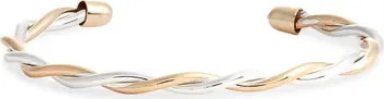 Nordstrom Twisted Wire Two Tone Cuff Bracelet | Nordstrom | Nordstrom