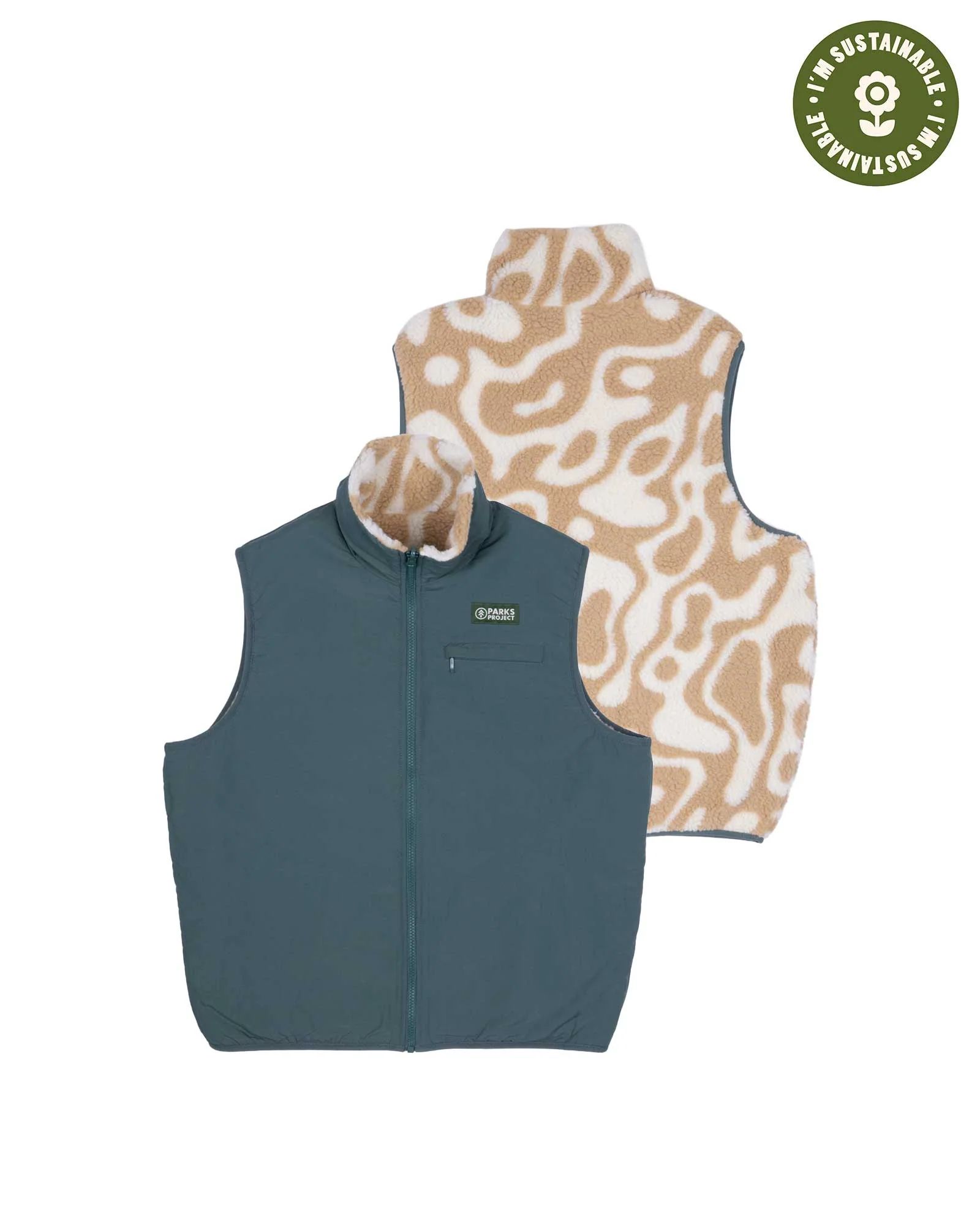 Yellowstone Geysers Reversible Vest | Parks Project